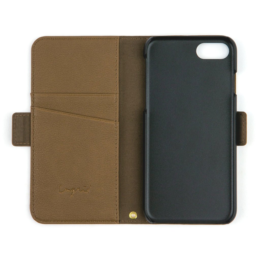 Ungrid Book Type Case BROWN【iPhone SE(第3世代)/iPhone SE(第2世代)/iPhone 8/7対応】 4589676565113