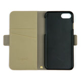 Ungrid Book Type Case KHAKI【iPhone SE(第3世代)/iPhone SE(第2世代)/iPhone 8/7対応】 4589676565120