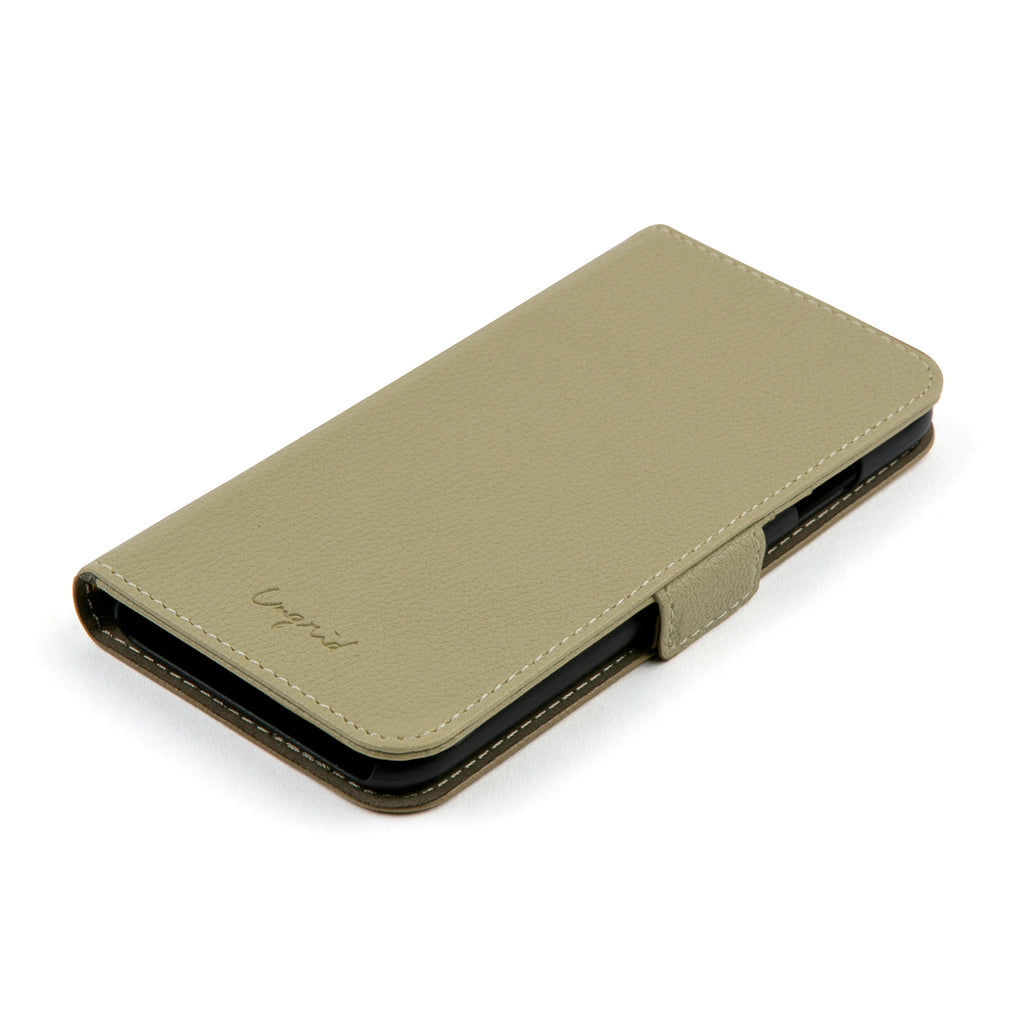 Ungrid Book Type Case KHAKI【iPhone SE(第3世代)/iPhone SE(第2世代)/iPhone 8/7対応】 4589676565120