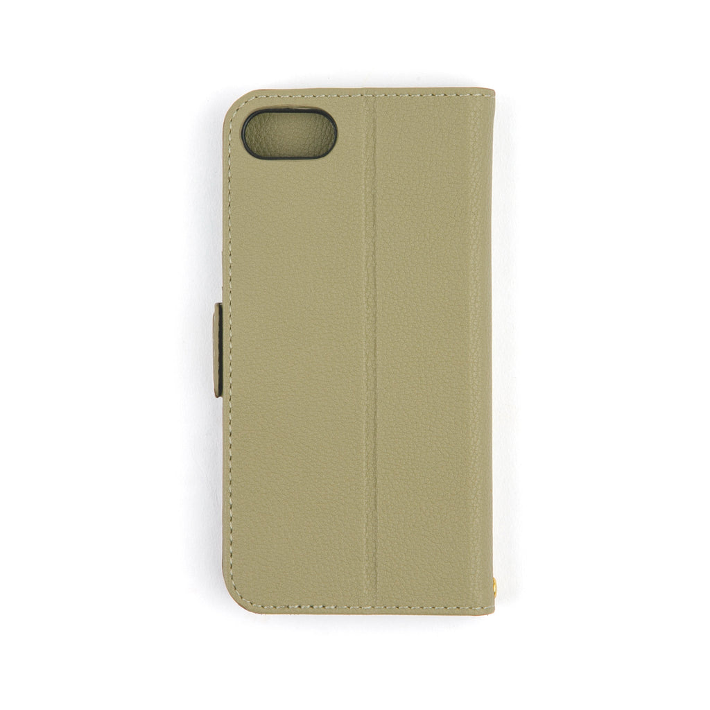 Ungrid Book Type Case KHAKI【iPhone SE(第3世代)/iPhone SE(第2世代)/iPhone 8/7対応】 4589676565120