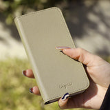 Ungrid Book Type Case KHAKI【iPhone SE(第3世代)/iPhone SE(第2世代)/iPhone 8/7対応】 4589676565120