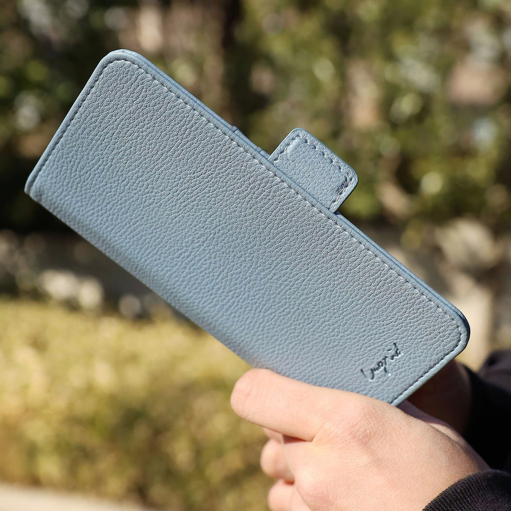 Ungrid Book Type Case BLUE GRAY【iPhone SE(第3世代)/iPhone SE(第2世代)/iPhone 8/7対応】 4589676565137