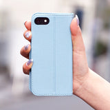 Ungrid Book Type Case BLUE GRAY【iPhone SE(第3世代)/iPhone SE(第2世代)/iPhone 8/7対応】 4589676565137
