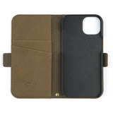 Ungrid Book Type Case BROWN【iPhone 12 /12 Pro対応】 4589676565144
