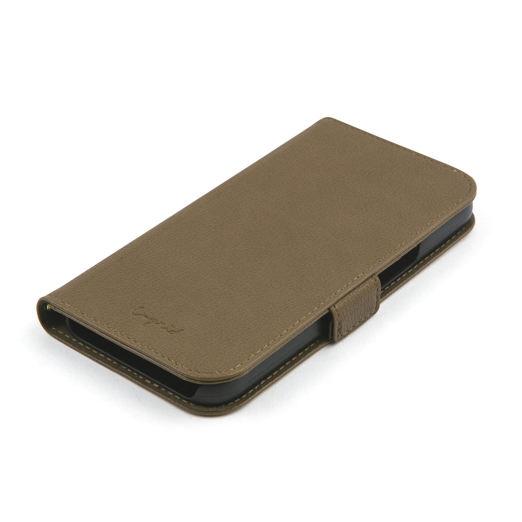 Ungrid Book Type Case BROWN【iPhone 12 /12 Pro対応】 4589676565144