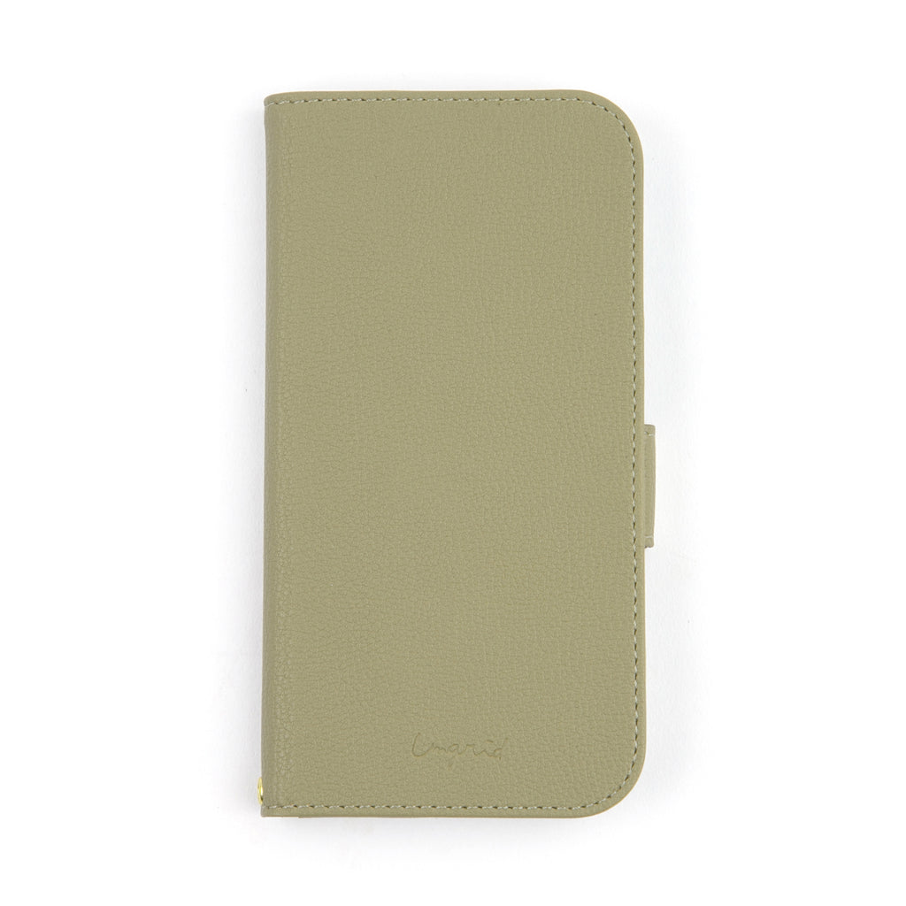 Ungrid Book Type Case KHAKI【iPhone 12 /12 Pro対応】 4589676565151