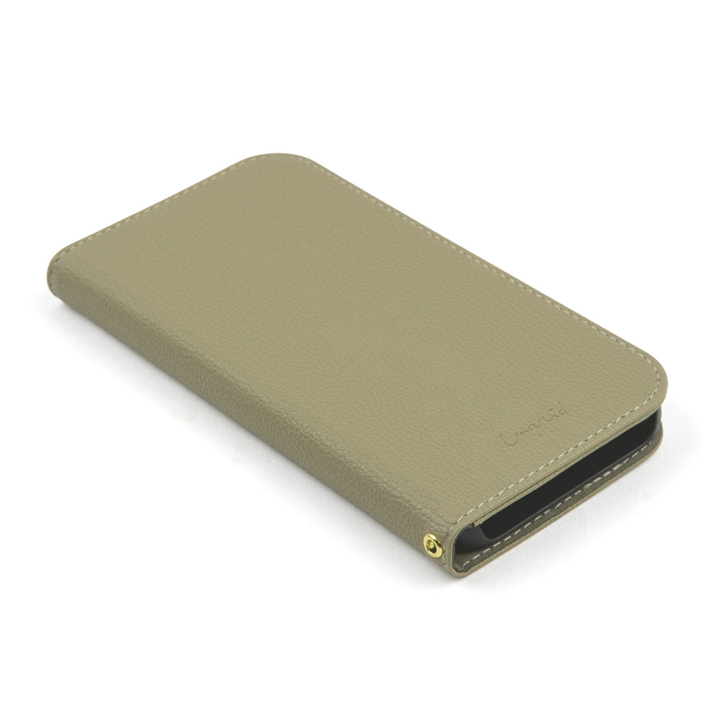 Ungrid Book Type Case KHAKI【iPhone 12 /12 Pro対応】 4589676565151