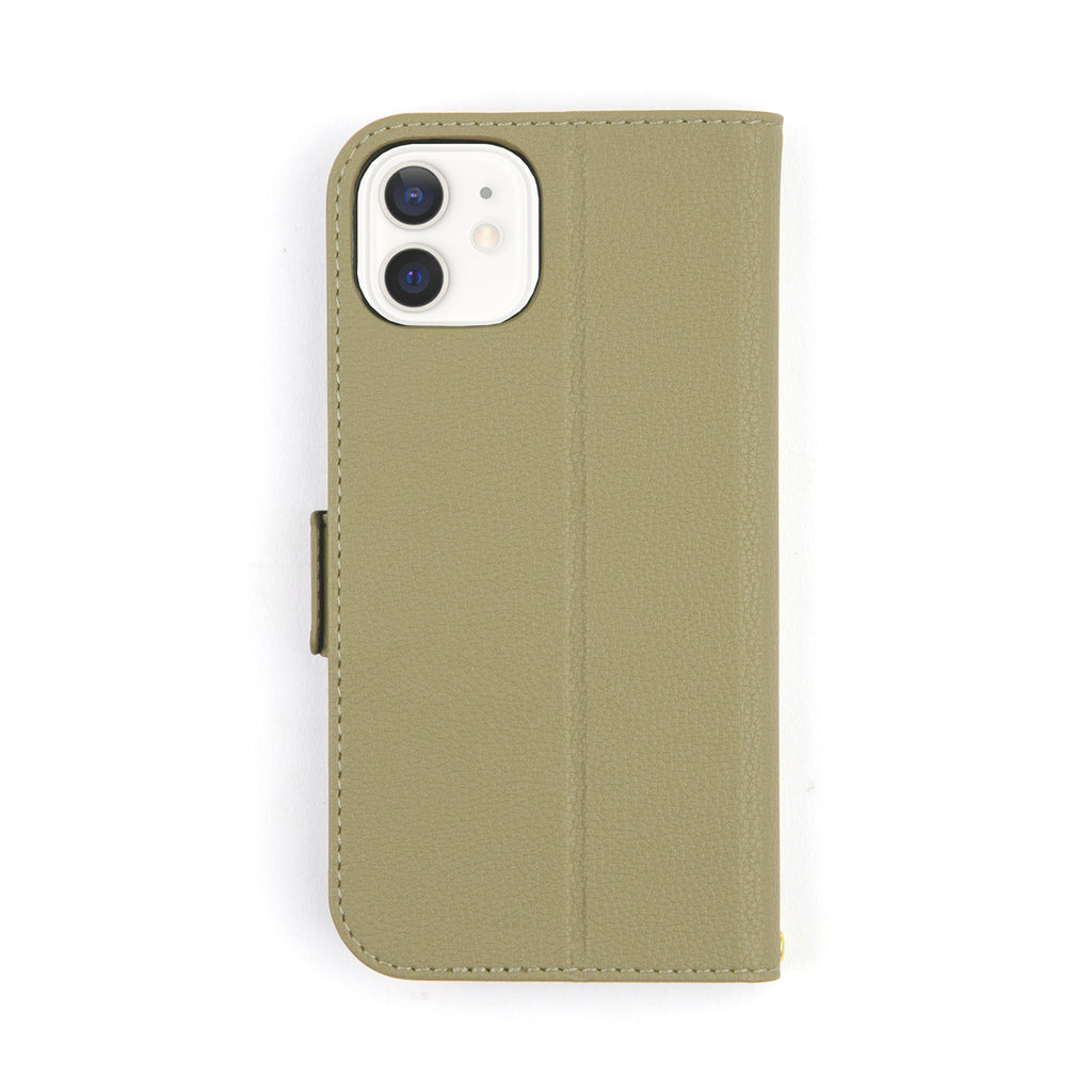 Ungrid Book Type Case KHAKI【iPhone 12 /12 Pro対応】 4589676565151