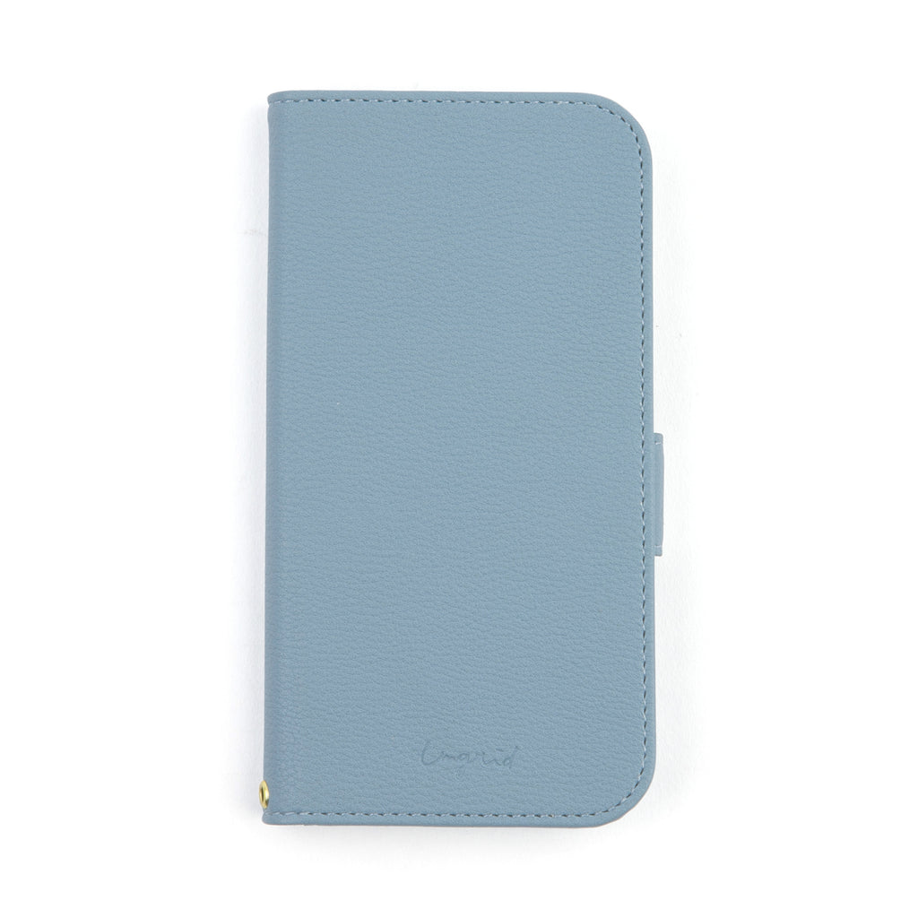 Ungrid Book Type Case BLUE GRAY【iPhone 12 /12 Pro対応】 4589676565168