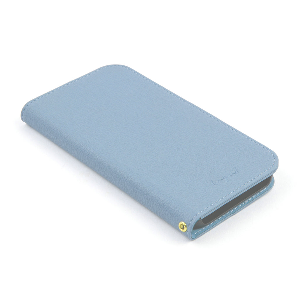 Ungrid Book Type Case BLUE GRAY【iPhone 12 /12 Pro対応】 4589676565168