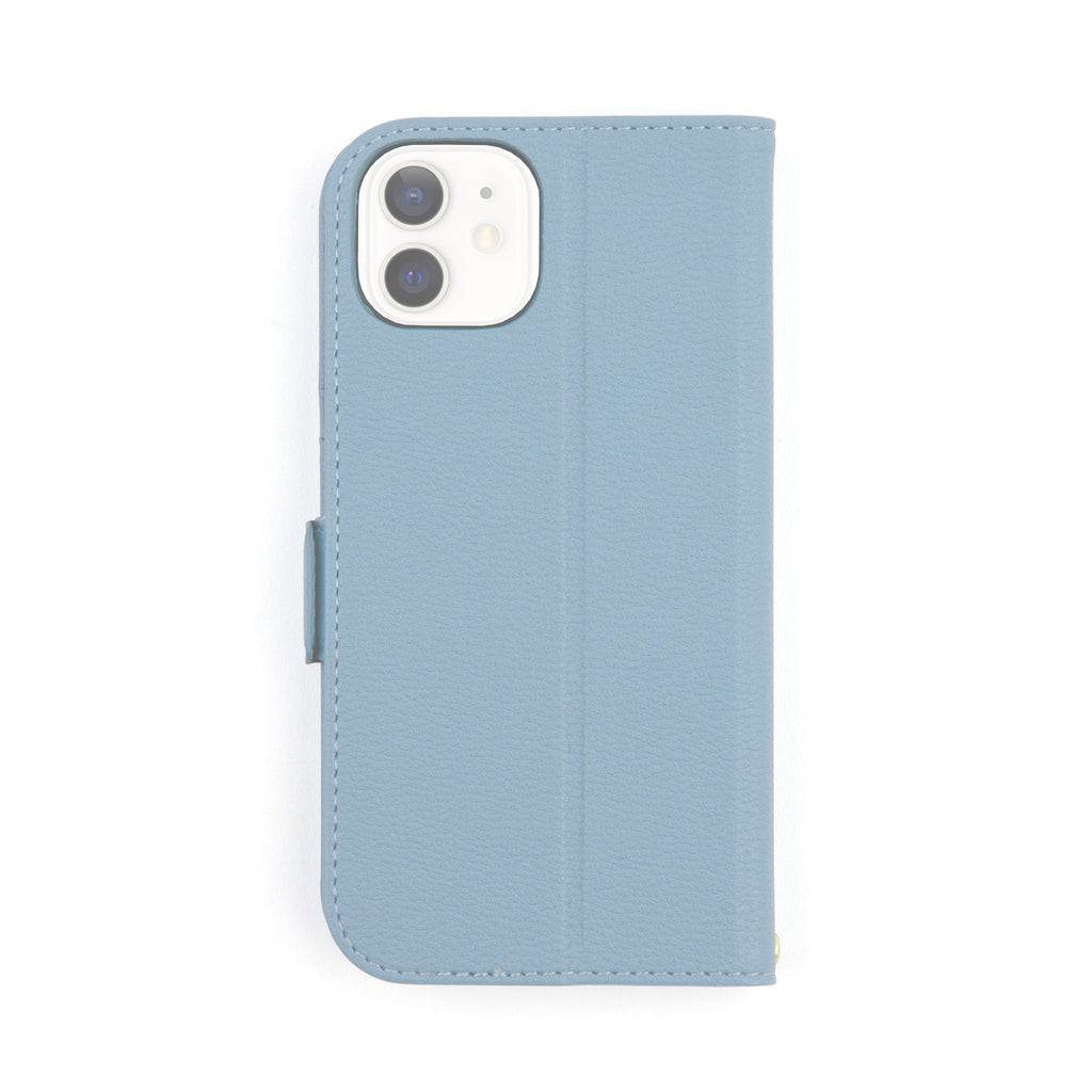 Ungrid Book Type Case BLUE GRAY【iPhone 12 /12 Pro対応】 4589676565168