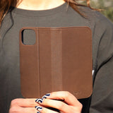 Ungrid Book Type Case BROWN【iPhone 13対応】 4589676565175