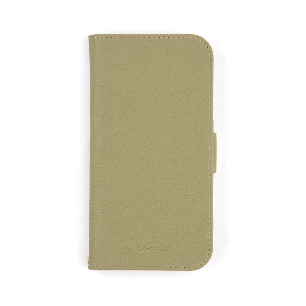Ungrid Book Type Case KHAKI【iPhone 13対応】 4589676565182