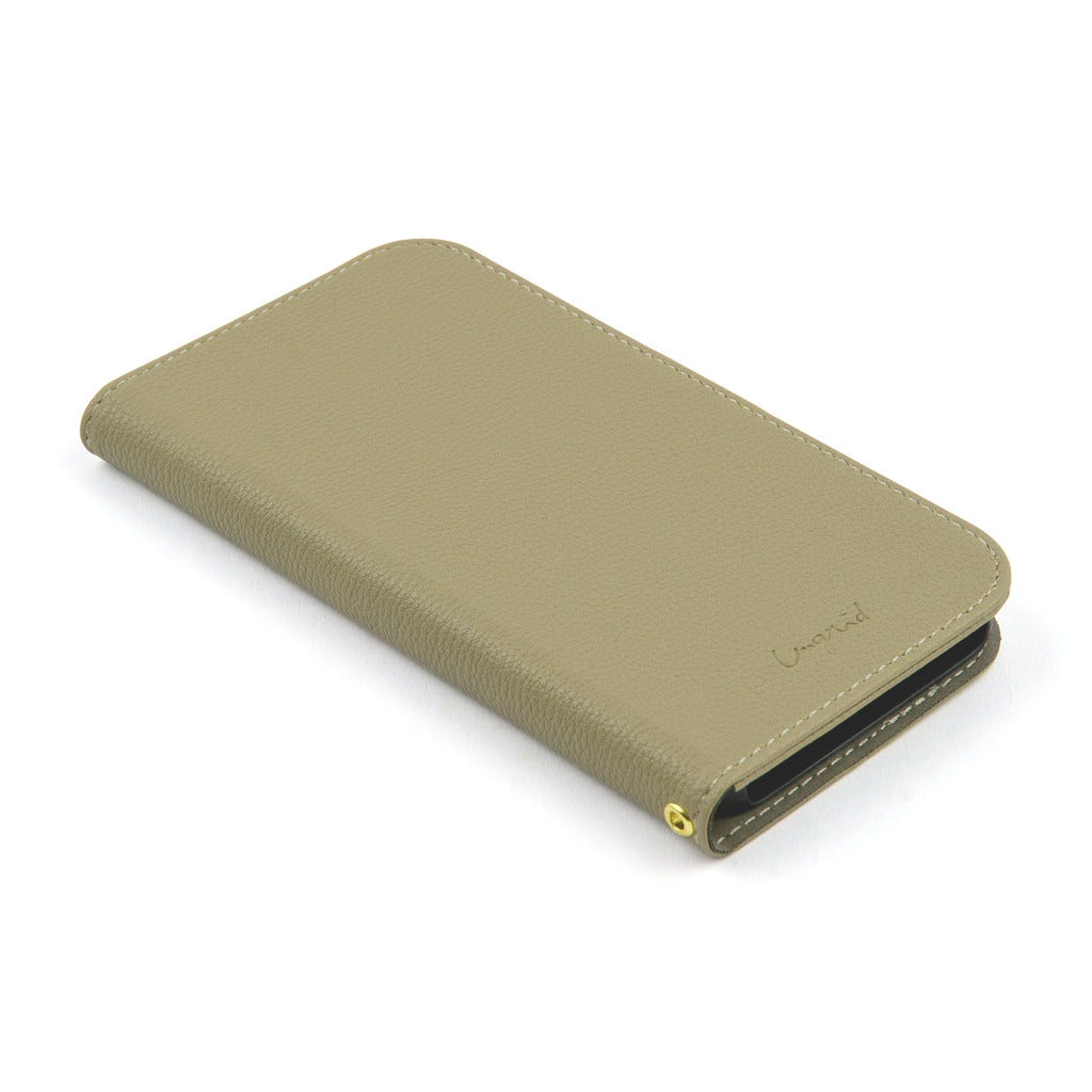 Ungrid Book Type Case KHAKI【iPhone 13対応】 4589676565182