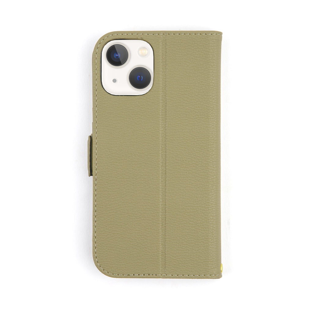 Ungrid Book Type Case KHAKI【iPhone 13対応】 4589676565182