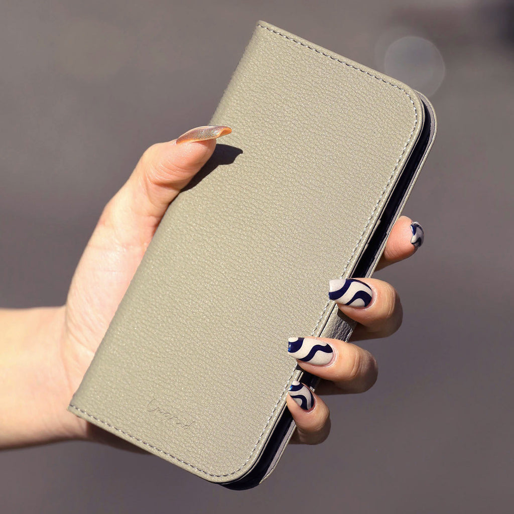 Ungrid Book Type Case KHAKI【iPhone 13対応】 4589676565182