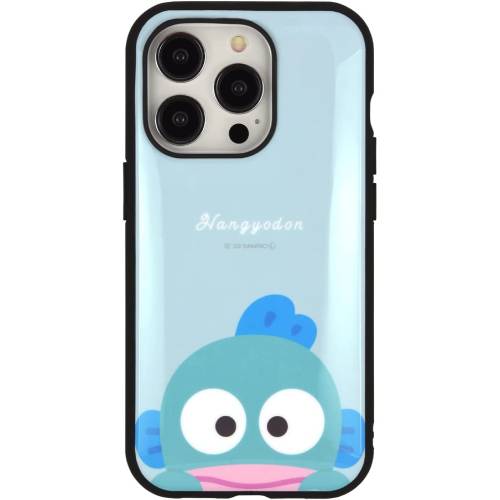 グルマンディーズ サンリオキャラクターズ IIIIfit(イーフィット) iPhone 14 Pro / 13 Pro (6.1インチ) 対応 ケース ハンギョドン SANG-251HG 4550213533148