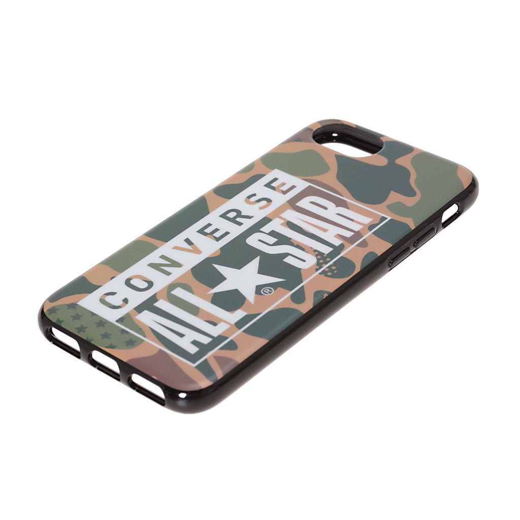 CONVERSE Heel Patch Logo  Hybrid IML Back Case CAMO【iPhone SE(第2世代)/iPhone8/iPhone7対応】 4589676562150