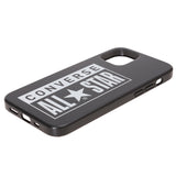 CONVERSE Heel Patch Logo  Hybrid IML Back Case BLACK【iPhone 12/iPhone12 Pro 対応】 4589676562181