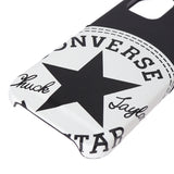 CONVERSE Big Circle Logo PU Leather Back Case （カードポケット付き）BLACK【iPhone 12 mini対応】 4589676562297