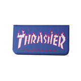 THRASHER FLAME MAGZINE Logo  PU Leather  Book Type Case NVY/FLAME【iPhone 12 mini対応】 4589676562464