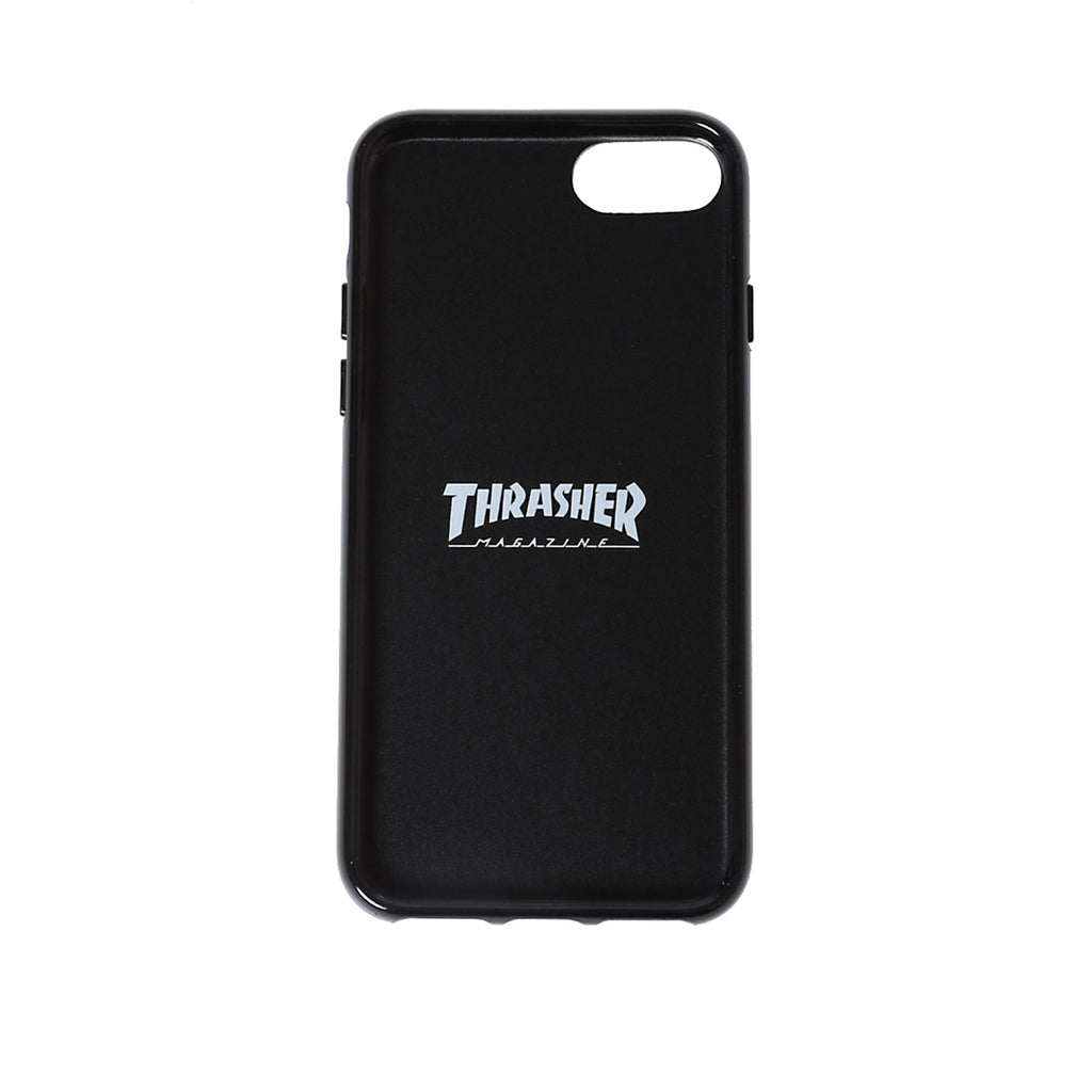 THRASHER HOME TOWN Logo Hybrid  IML Back Case OLV/ORG【iPhone SE(第2世代)/iPhone8/iPhone7対応】 4589676562501