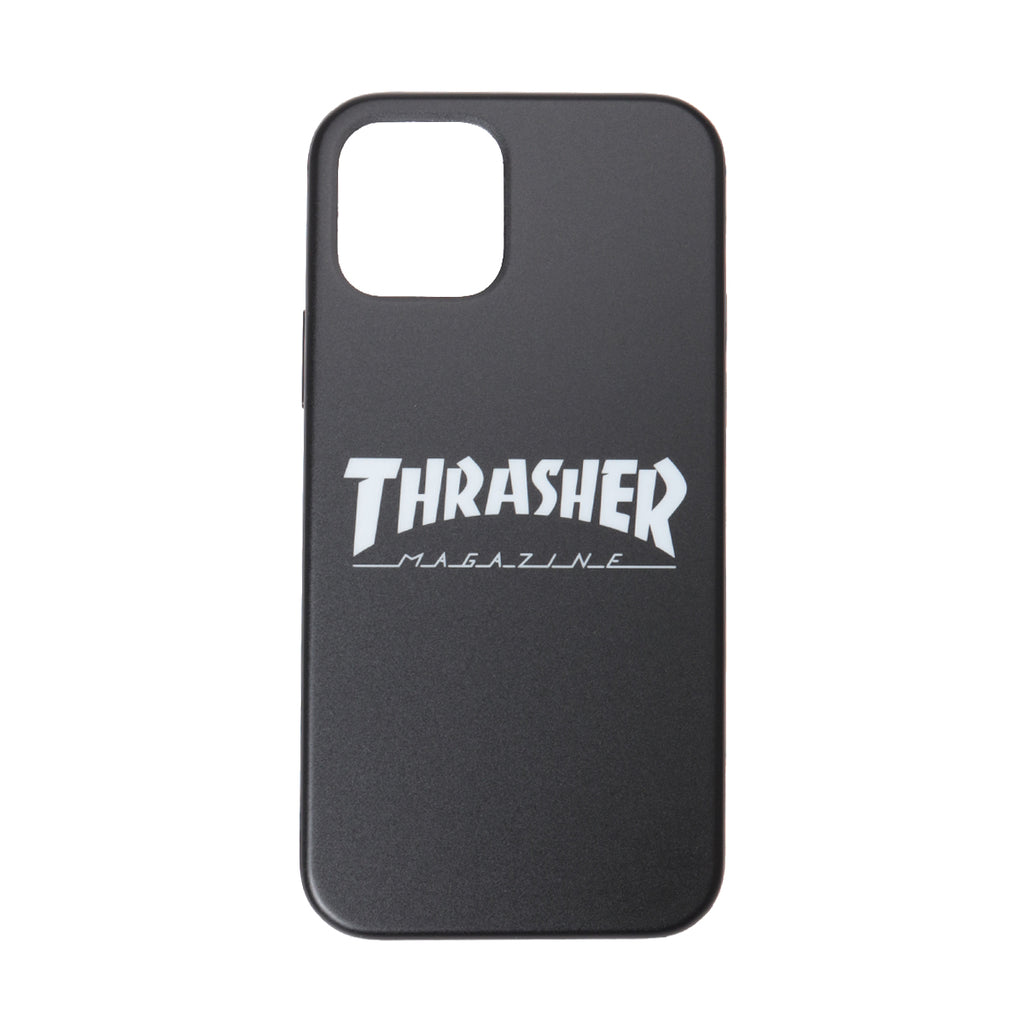 THRASHER HOME TOWN Logo Hybrid  IML Back Case BLK/WHT【iPhone 12/iPhone12 Pro 対応】 4589676562532