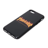 THRASHER FLAME MAGZINE  Logo Hybrid IML Back Case BLK/FLAME【iPhone SE(第2世代)/iPhone8/iPhone7対応】 4589676562556