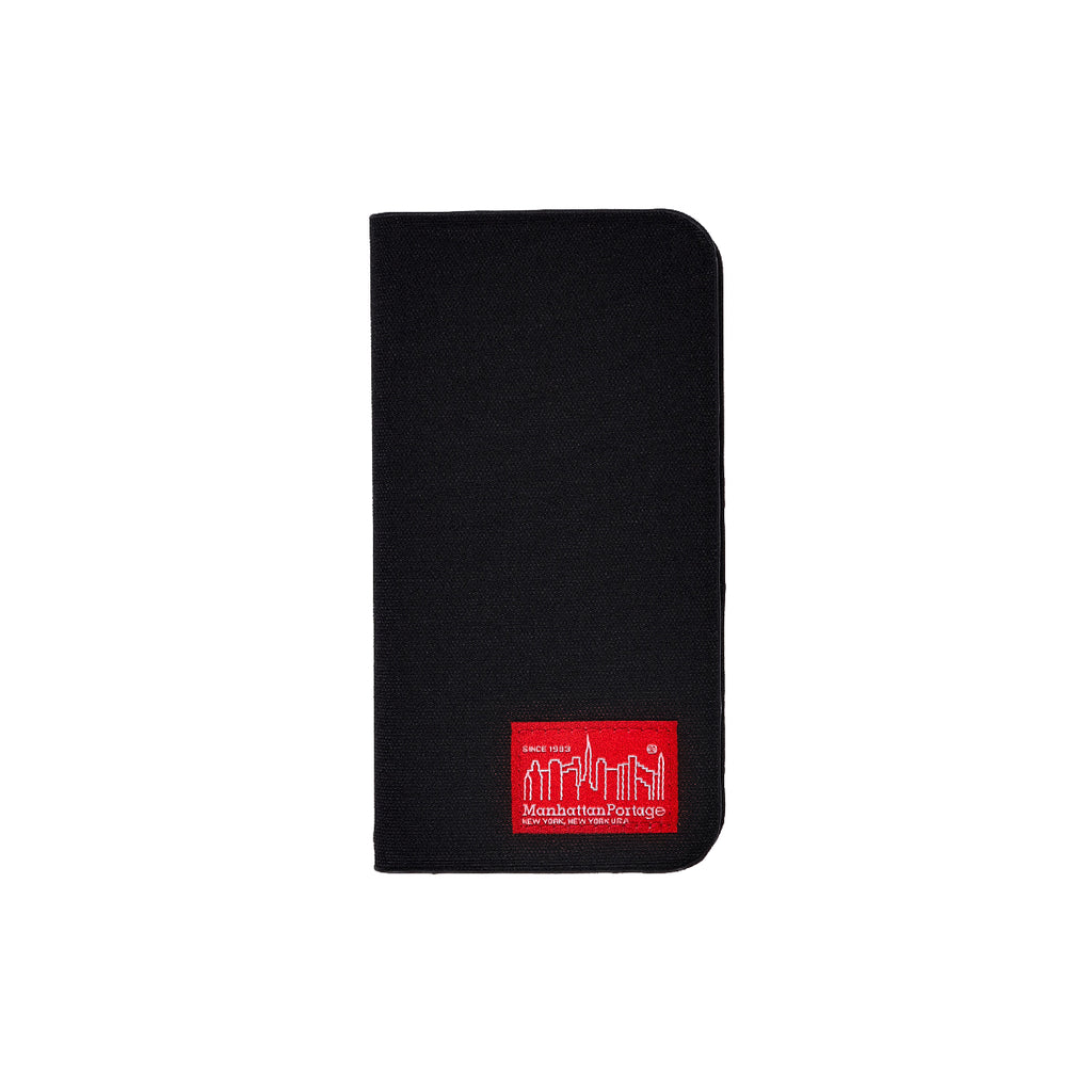 Manhatta Portage CORDURA NYLON  Book Type Case BLACK【iPhone 12 mini対応】 4589676563119