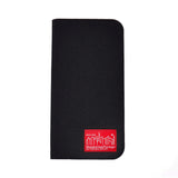 Manhatta Portage CORDURA NYLON  Book Type Case BLACK【iPhone 12/iPhone12 Pro 対応】 4589676563133