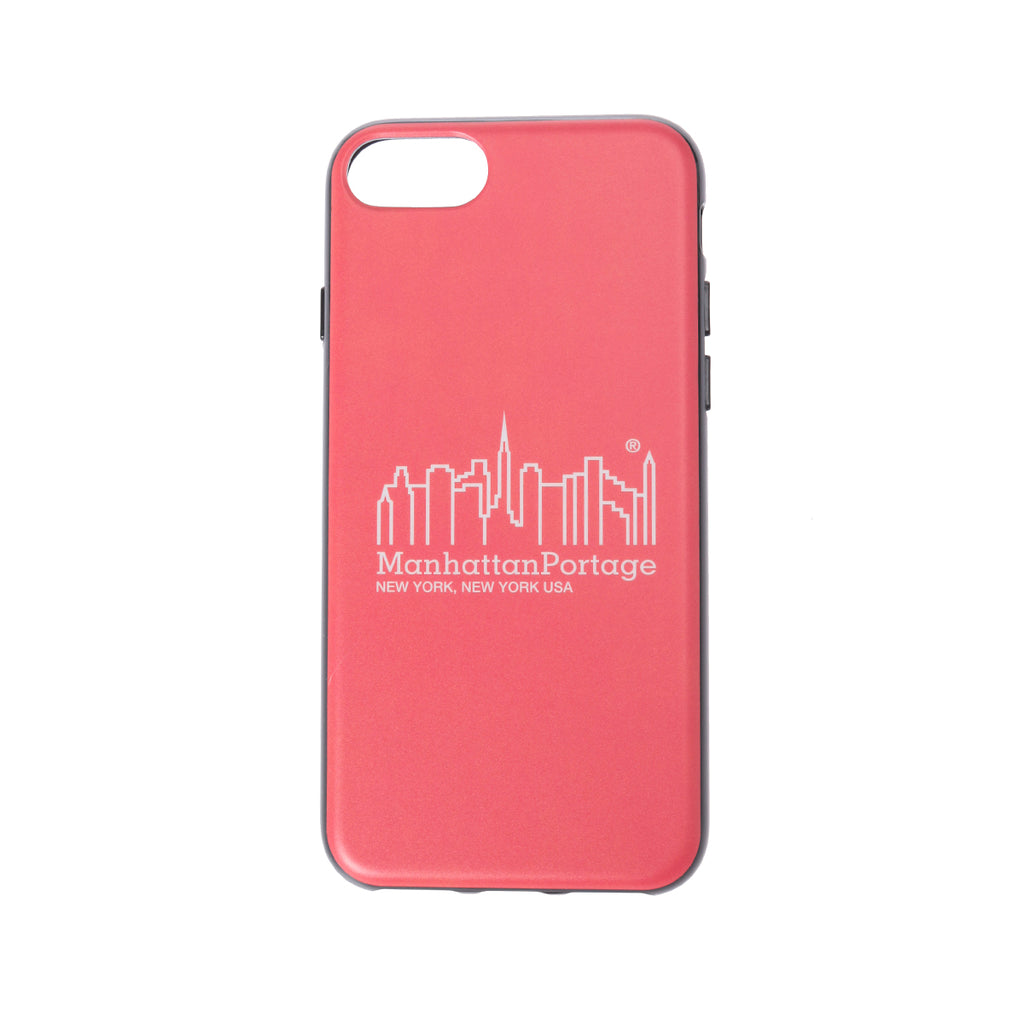 Manhatta Portage HYBRID IML  Back Case RED【iPhone SE(第2世代)/iPhone8/iPhone7対応】 4589676563195