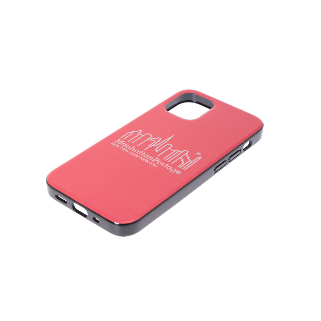 Manhatta Portage HYBRID IML  Back Case RED【iPhone 12 mini対応】 4589676563218