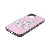 NICI Hybrid Back Case White Bear【iPhone 12 mini対応】 4589676563270