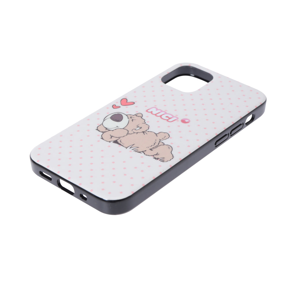 NICI Hybrid Back Case Brown Bear【iPhone 12 mini対応】 4589676563300