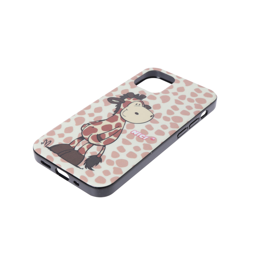 NICI Hybrid Back Case Giraffe【iPhone 12 mini対応】 4589676563423