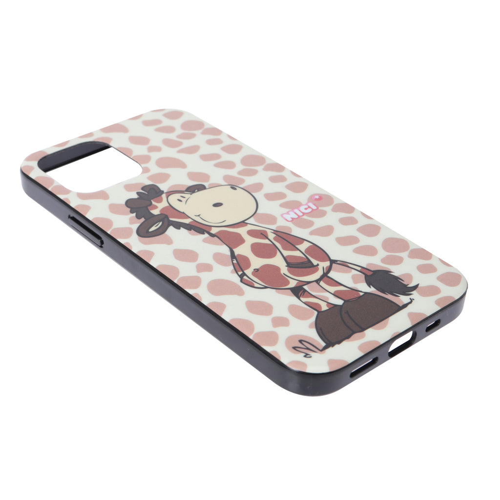 NICI Hybrid Back Case Giraffe【iPhone 12/iPhone12 Pro 対応】 4589676563430