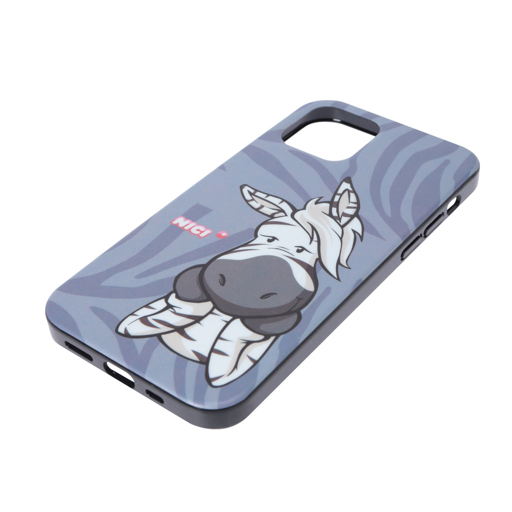 NICI Hybrid Back Case Zebra【iPhone 12/iPhone12 Pro 対応】 4589676563461