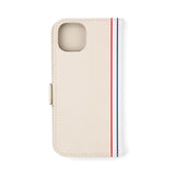 CONVERSE Uncle Patch&Stripes Book Type Case IVORY【iPhone 13対応】 4589676563744