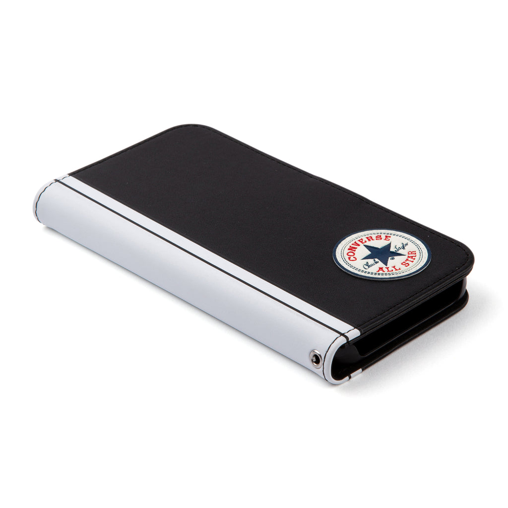 CONVERSE Uncle Patch&Stripes Book Type Case BLACK【iPhone 13 Pro対応】 4589676563782