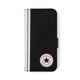 CONVERSE Uncle Patch&Stripes Book Type Case BLACK【iPhone 13 Pro対応】 4589676563782