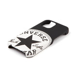 CONVERSE Big Circle Logo PU Leather Back Case （カードポケット付き）BLACK【iPhone 13 mini対応】 4589676563928