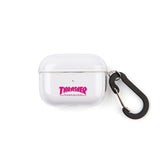 THRASHER Logo AirPods Pro Clear Case PINK【AirPods Pro対応】 4589676564154