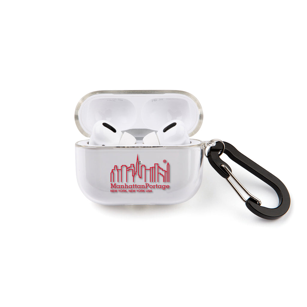 Manhattan Portage AirPods Pro Clear Case RED【AirPods Pro対応】 4589676564369