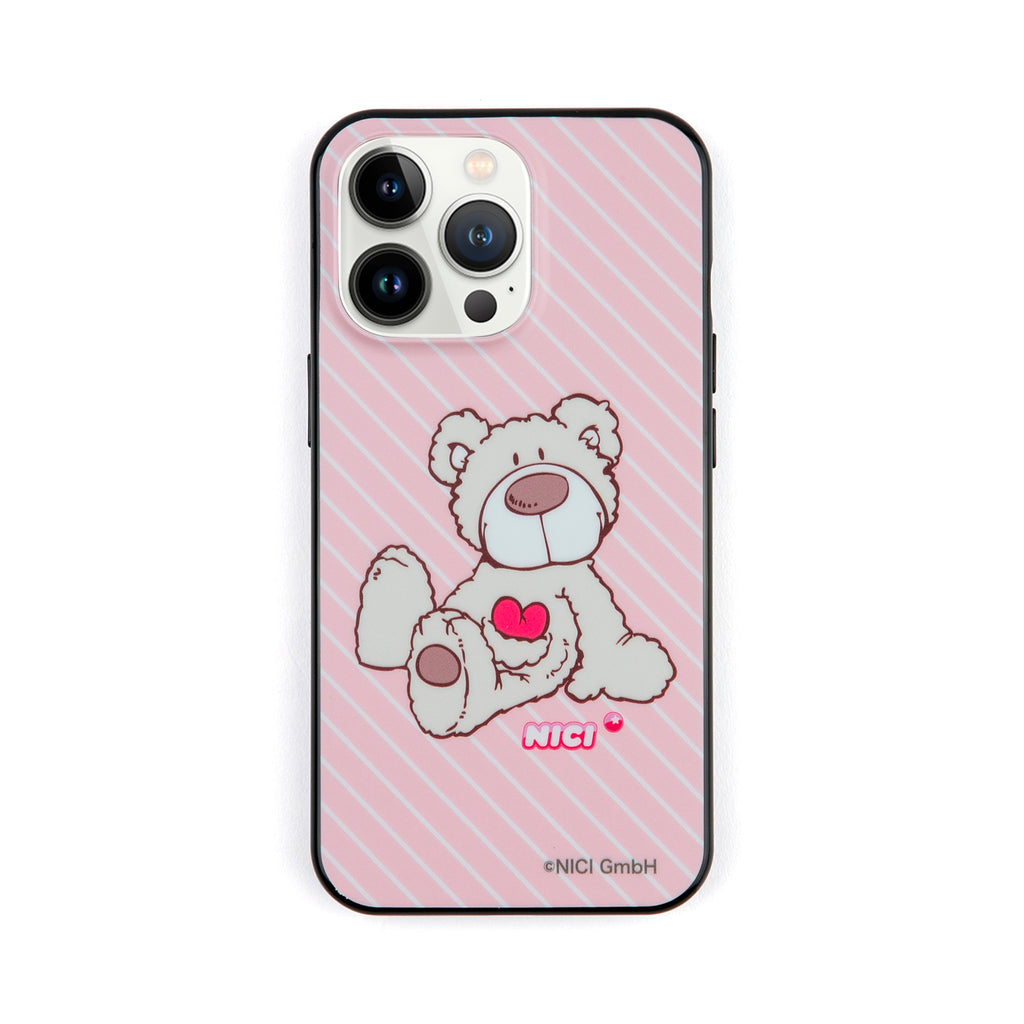 NICI Hybrid Back Case White Bear【iPhone 13 Pro対応】 4589676564642