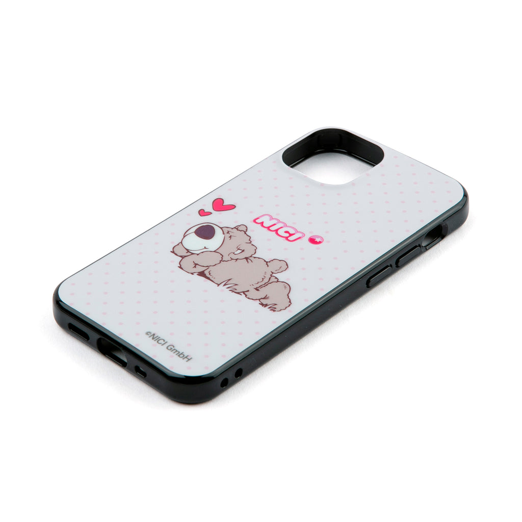 NICI Hybrid Back Case Brown Bear【iPhone 13 mini対応】 4589676564659