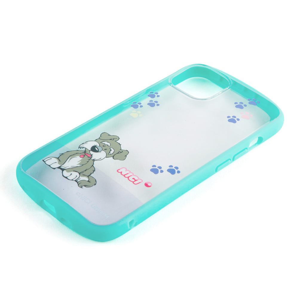 NICI Easy Grip Clear Case シュナウザー 【iPhone 13対応】 4589676564819