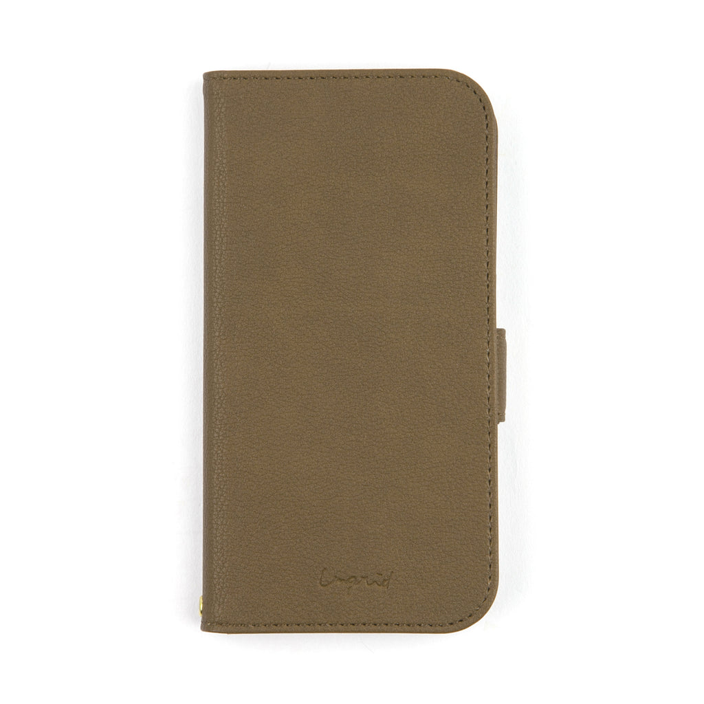 Ungrid Book Type Case BROWN【iPhone 12 /12 Pro対応】 4589676565144