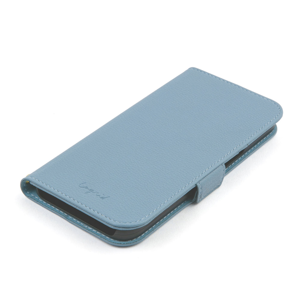 Ungrid Book Type Case BLUE GRAY【iPhone 12 /12 Pro対応】 4589676565168