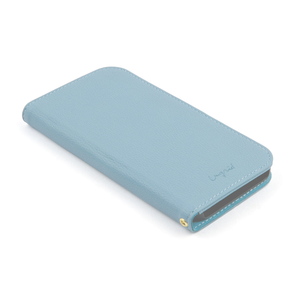 Ungrid Book Type Case BLUE GRAY【iPhone 13対応】 4589676565199