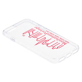 Manhattan Portage Hybrid Clear Case RED【iPhone SE(第3世代)/iPhone SE(第2世代)/iPhone8/iPhone7対応】4589676565434